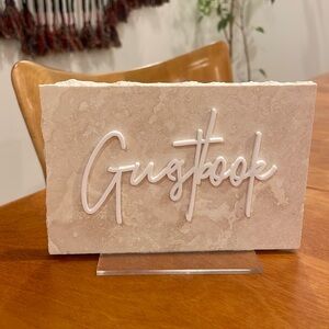 Guestbook Sign